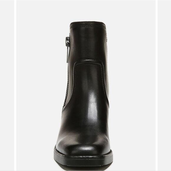 New Naturalizer Emmy Women's Boots Black Leather zip ankle bootie size 7.5 - Picture 2 of 7